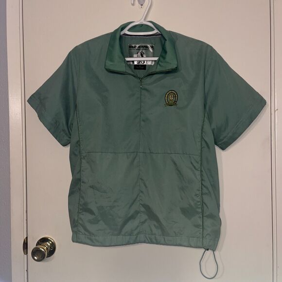 Weatherproof 1/4 Zip Golf Green Pullover 2008 PGA Championship Oakland Hills M - Picture 11 of 11